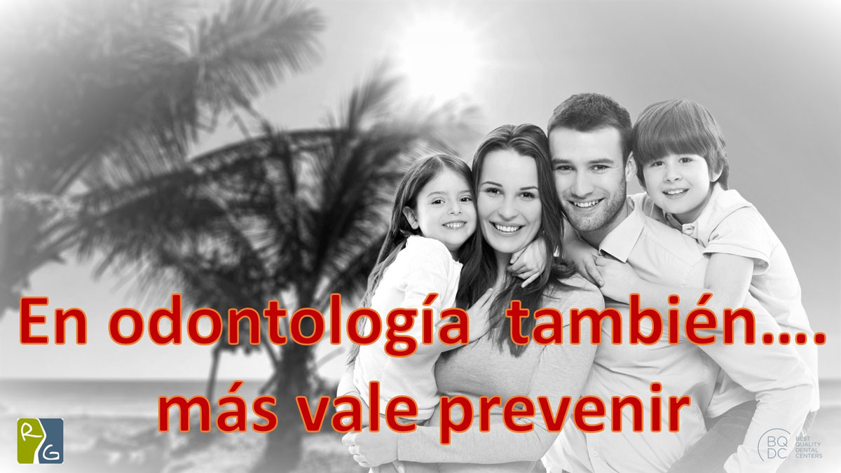 Recordar siempre que el mejor tratamiento es la prevención