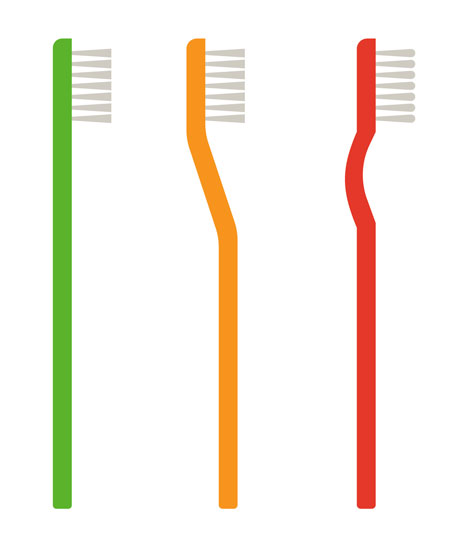 Evolución cepillo de dientes